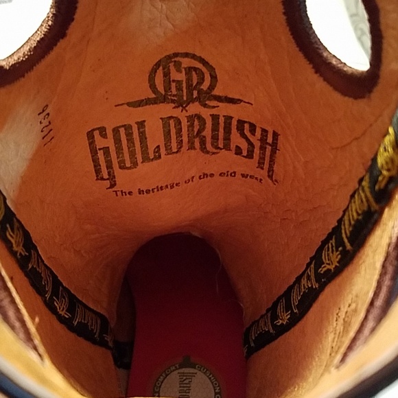 Authentic Leather Cowboy Boots - Picture 6 of 8